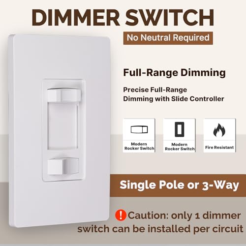Dimmer Switch 1 Pack