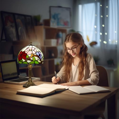 Tiffany Rose Style Lamp