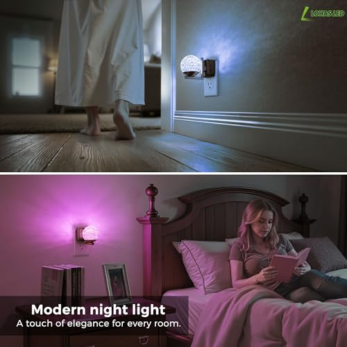 Night Lights Plug Into Wall 2 Pack (2 Count)