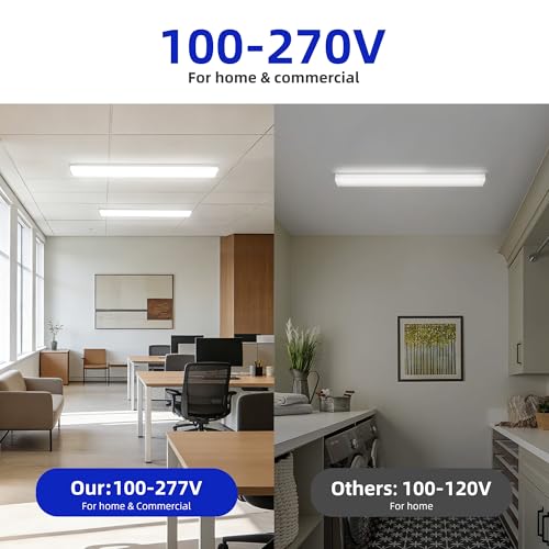 4FT 5.7" W LED Wraparound Light with 40W 4400LM 4000K