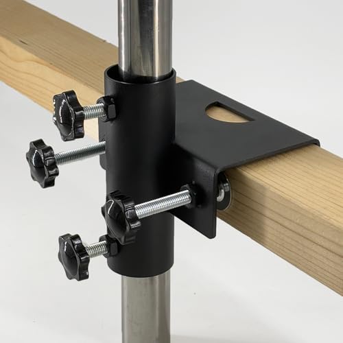 Heavy Duty Parasol Holder Patio Umbrella Stand Mount Umbrella Stand Bench Buddy Umbrella Holder Fixed Clip Umbrella Clamp for Deck