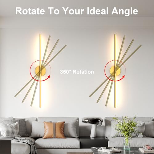 Battery Operated Wall Sconces Set of Two (2 Count)