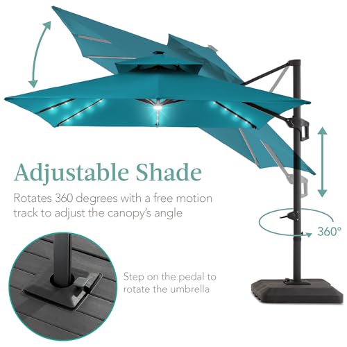 10x10ft Cantilever Patio Umbrella w