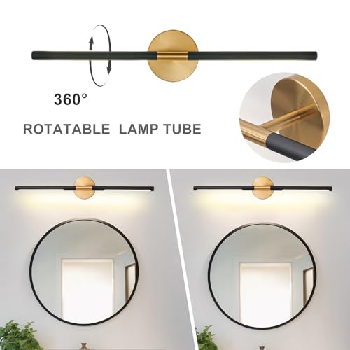 Modern Bathroom Light Fixtures Over Mirror 36 Inch