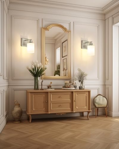 Wireless Battery Operated Wall Sconce Set of Two