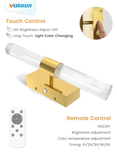 Battery Operated Wall Sconces Set of Two (2 Count)