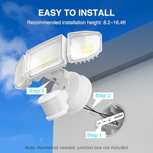 85W LED Security Lights Motion Sensor Light Outdoor