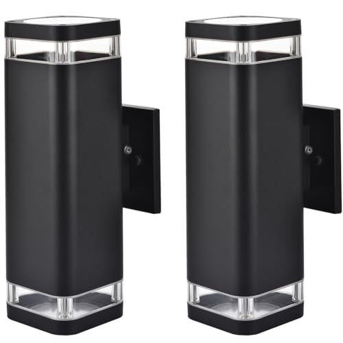 Dusk to Dawn Outdoor Wall Lights (2 Count)