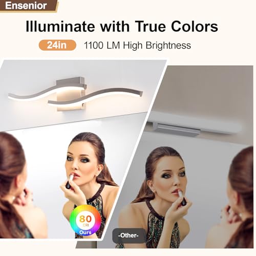 23.62 inch Brushed Nickel LED Vanity Light