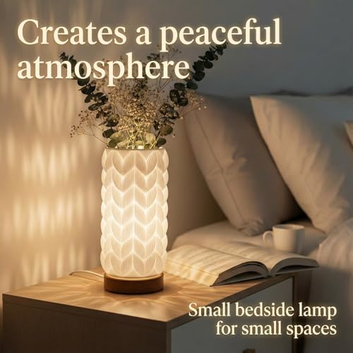 Small Bedside Lamp for Nightstand