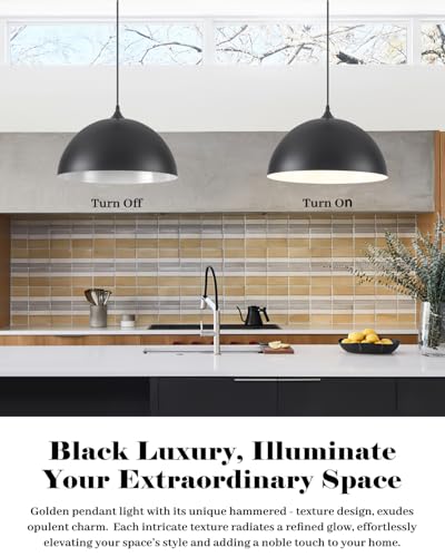 Large Pendant Lights Kitchen Island (2 Count)