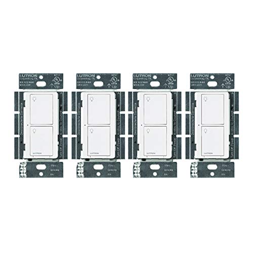 Caseta Smart Light Switch for Lighting and Fans (4 Count)