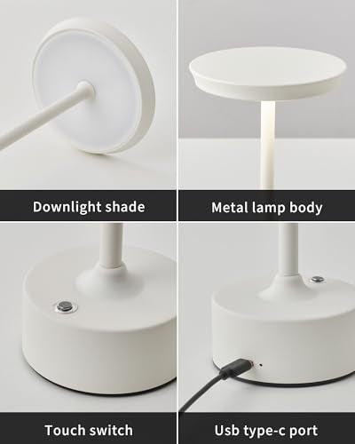 Rechargeable Table Lamps Set of 2 (2 Count)