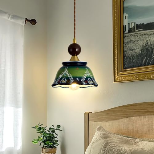 vintage ceramic pendant light 1