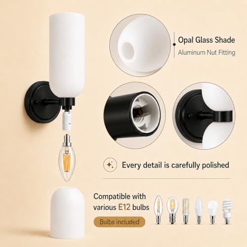 Bathroom Wall Sconces Set of Two