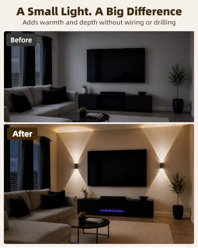 Motion Sensor Wall Lights (4 Count)