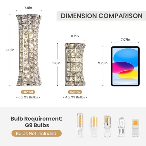 Crystal Wall Light Fixtures