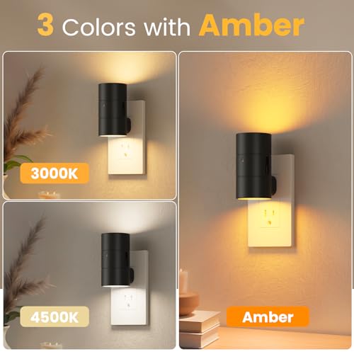 Night Light Dimmable Led Night Lights Plug into Wall (4 Count)