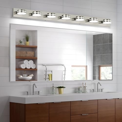 55.12inch Brushed Nickel Vanity Light Fixtures