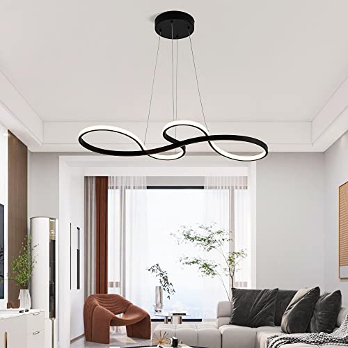 Modern LED Chandelier Dining Room Pendant Light