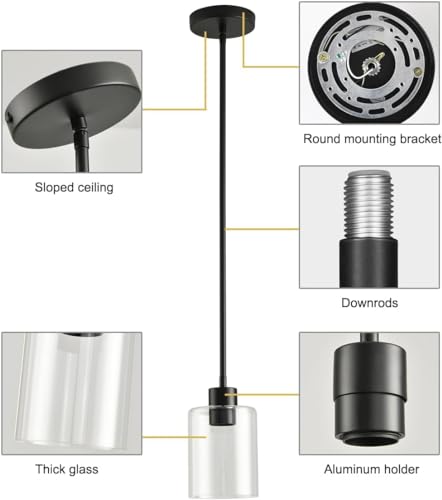 Black Pendant Lights Kitchen Island