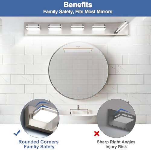 360° Rotate LED Bathroom Vanity Light Fixtures