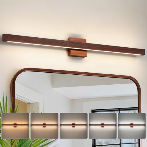 Modern Bathroom Light Fixtures Over Mirror