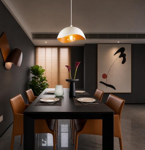 Modern White LED Pendant Light