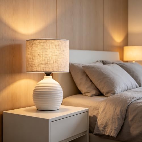 Small Modern Ceramic Table Lamp