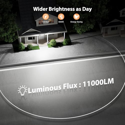 100W 11000LM Flood Lights Outdoor