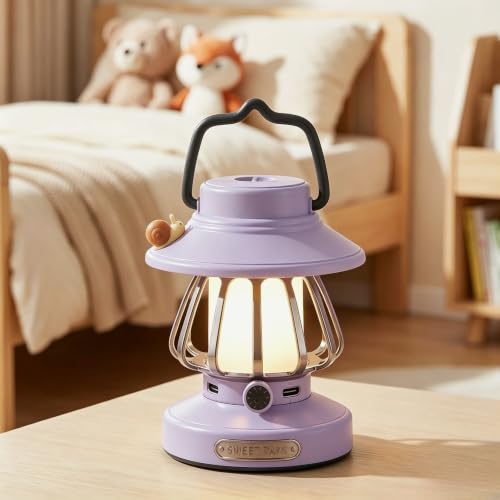 Kids Lantern with 3 Color Light & USB