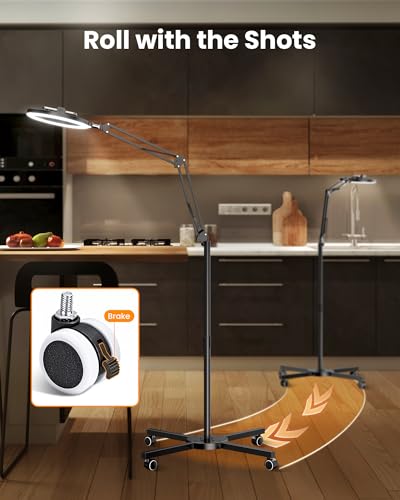 Ring Light Tripod for iPhone with Light