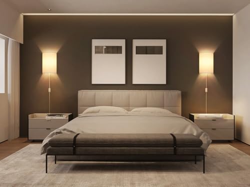 Plug in Wall Sconces Set of Two Wall Lights with On (2 Count)