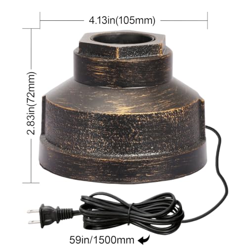 Small Touch Control Table Lamp Base