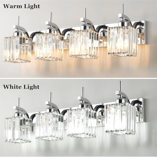 Chrome Vanity Light (Chrome / 4-Light)