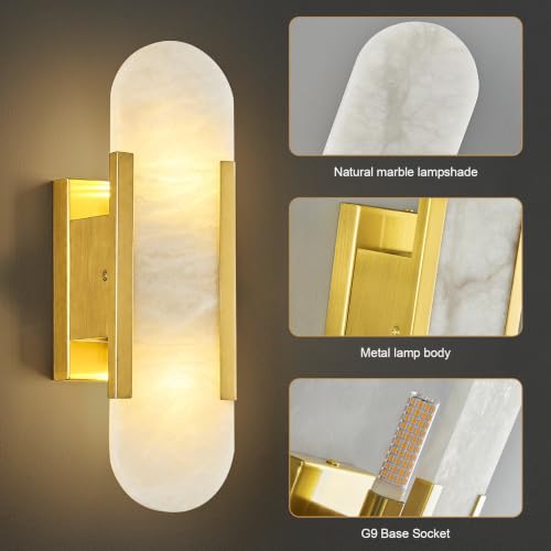Alabaster Wall Sconce