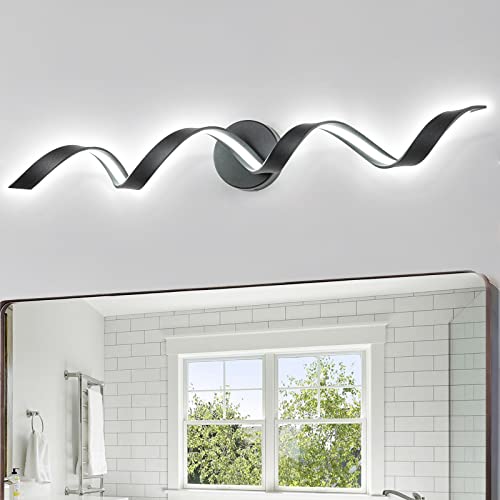 Dimmable Modern LED Bathroom Vanity Lights 32 inch