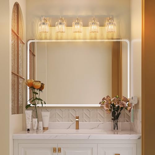 Modern Crystal Bathroom Vanity Lights