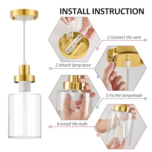 Industrial Pendant Lighting (3 Count)