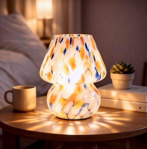 Table Lamp Mushroom lamp Blue