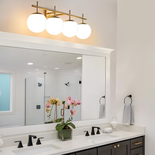 Bathroom Light Fixtures (4 Count)