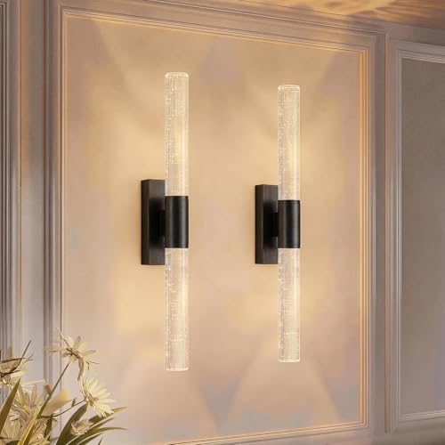 Battery Operated Wall Sconces Set of 2