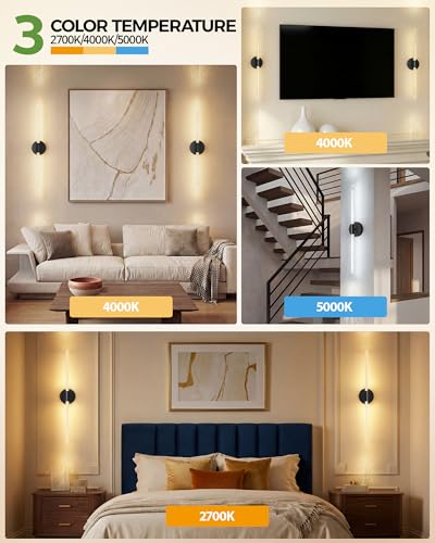 Crystal Inspired Bubble Battery Operated Wall Sconce Set of 2 (2 Count)