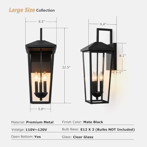 Outdoor Wall Lights Exterior Porch Sconces