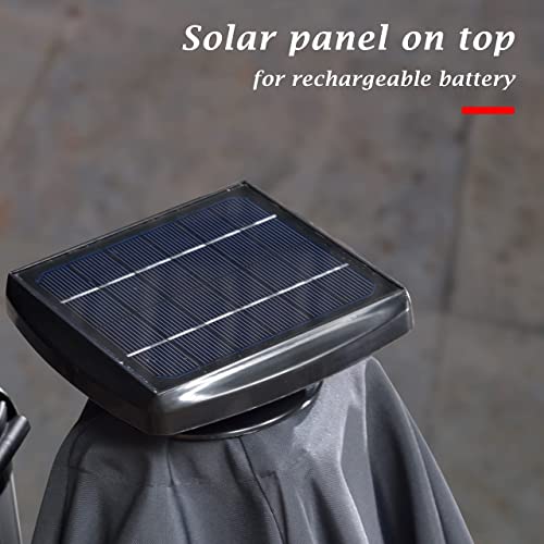 Patio Umbrella 12'X12' Double Top Solar LEDlight