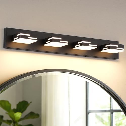 4 Light 5CCT Modern Bathroom Vanity Light Fixtures