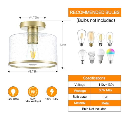 Modern Flush Mount Ceiling Light
