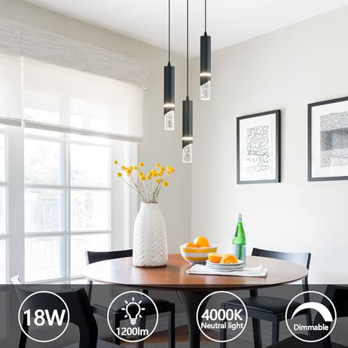 Modern Dimmable Led Pendant Lights Kitchen Island