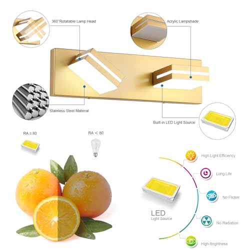 LED Modern Bathroom Vanity Light Fixtures