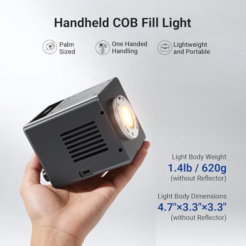 60W Mini LED Video Light with 50Wh Battery